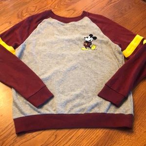 Disney Mickey Mouse Varsity Sweatshirt